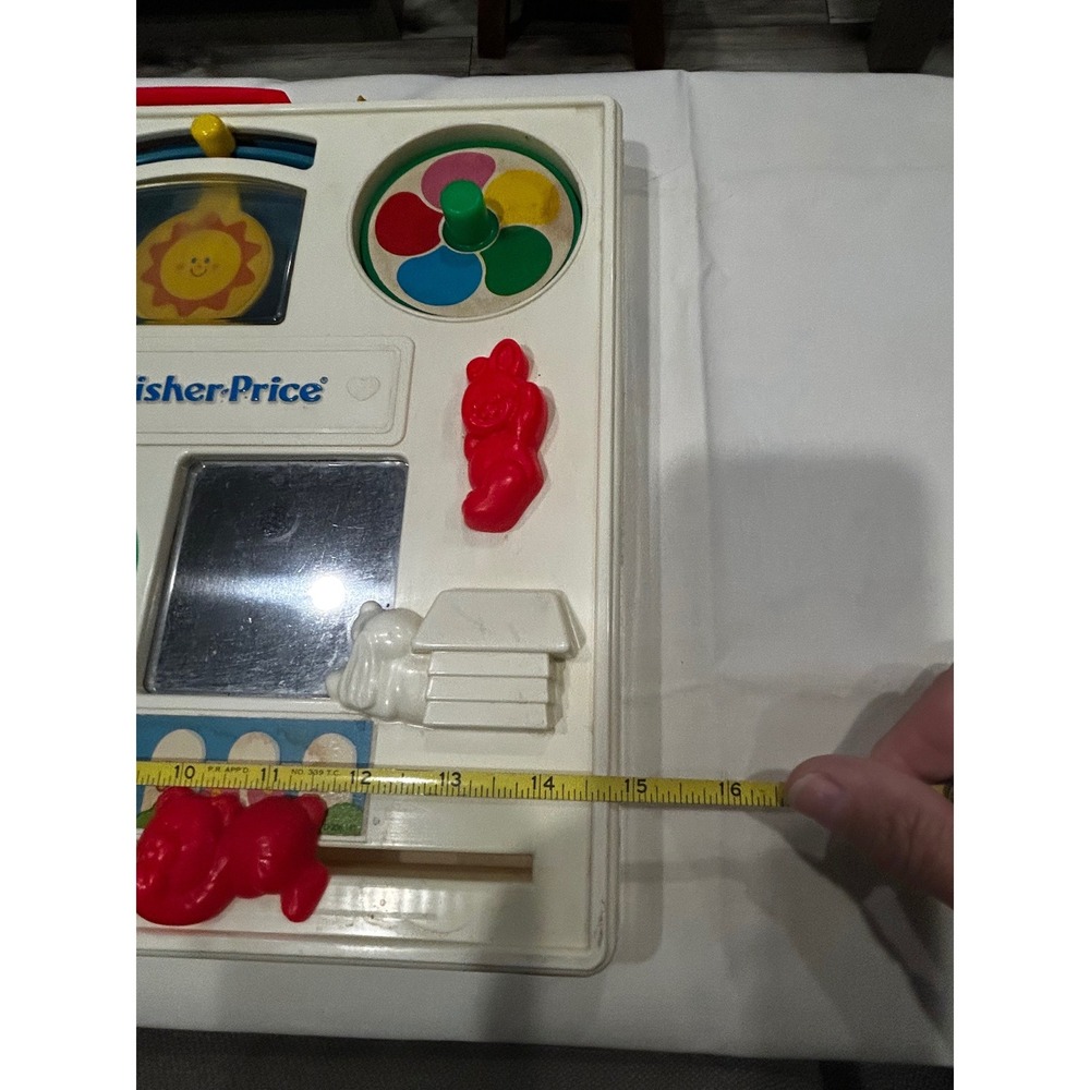 Vintage Fisher-Price Activity Center Crib Toy 1973 Model 155 EVERYTHING WORKS - Picture 3 of 4